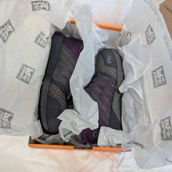 Timberland PRO RADIUS Composite Safety Toe Women's shoes, grey, US 8, EU 38.5 - Picture 4 of 9